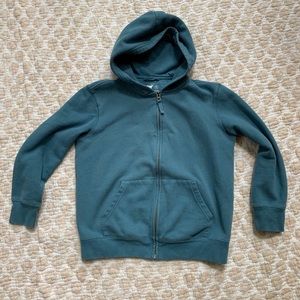 Primary hooded zip sweatshirt